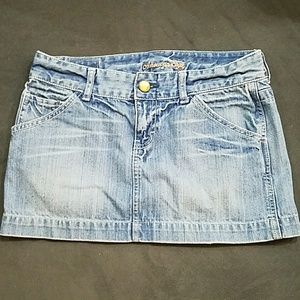 AE Jean Mini Skirt